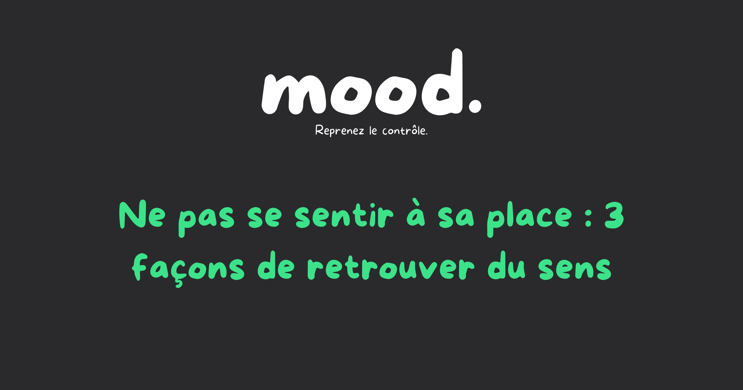 Jeune ne se sentant pas à sa place dans un groupe, sentiment de décalage